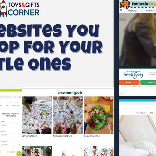 Toy Websites You Can Shop For Your Little Ones